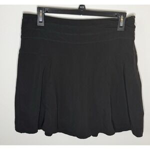 Athleta‎ All Day Skort Women's Activewear Size 6 Black Stretch Fast Shipping